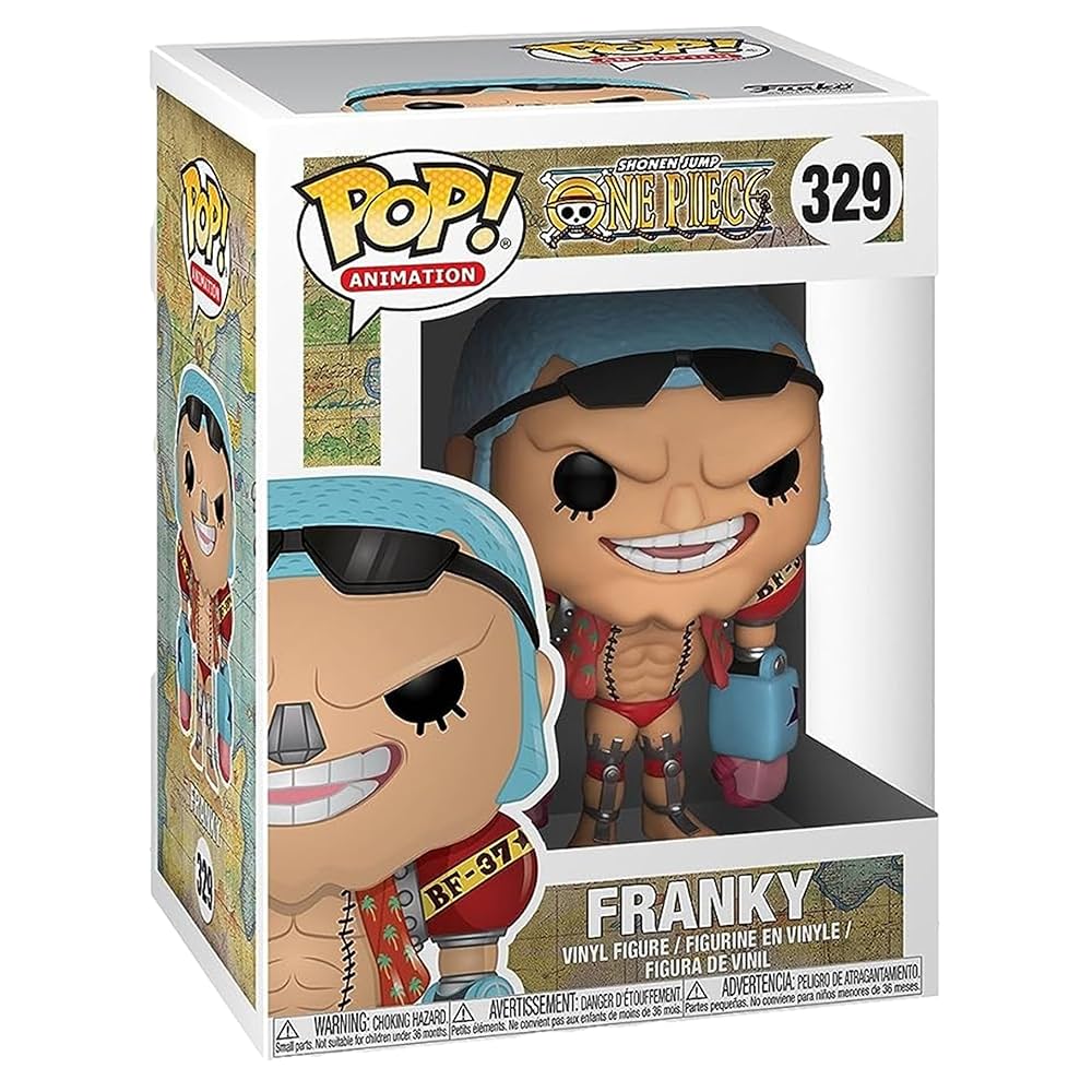 (未使用･未開封品)　Funko - Figurine One Piece - Franky Pop 10cm - 0889698231930 6k88evb One Piece Franky Funko Pop! Vinyl Figure #329